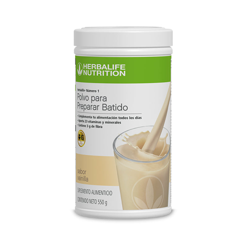 Herbalife® Número 1 Polvo para Preparar Batido sabor Vainilla 550 g