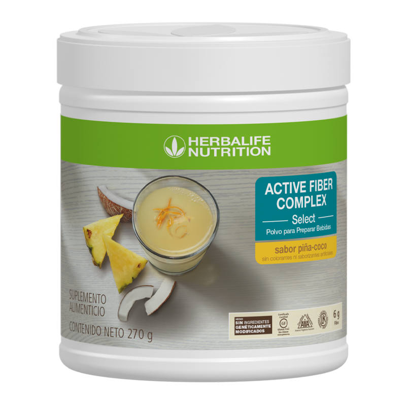 Active Fiber Complex Select Polvo para Preparar Bebidas sabor piña-coco 270 g