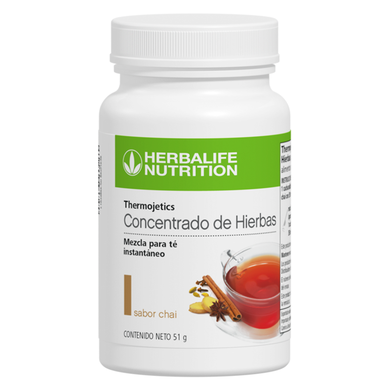 Thermojetics Concentrado de Hierbas Mezcla para Té Instantáneo sabor Original 51 g