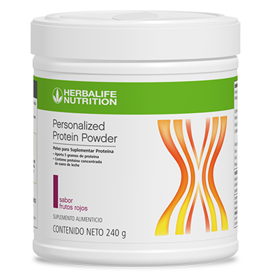 Personalized Protein Powder Polvo para Suplementar Proteína sabor frutos rojos 240 g